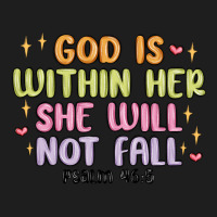 God Is Within Her She Will Not Fall Heavyweight Hoodie | Teevron