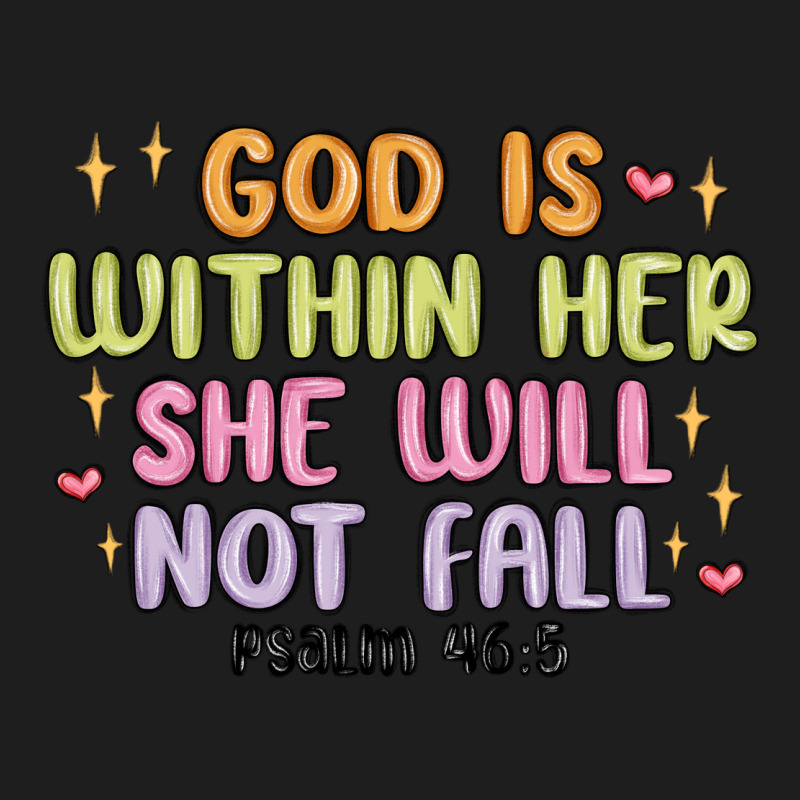 God Is Within Her She Will Not Fall Heavyweight Hoodie by MaliasSmallBusiness | Teevron