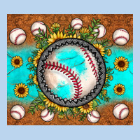 Baseball Turquoise Sunflower Classic Tee | Teevron