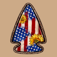 American Flag Sunflower Arrowhead Vintage Hoodie | Teevron