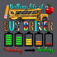 Battery Life Of A Bus Driver Vintage Hoodie | Teevron