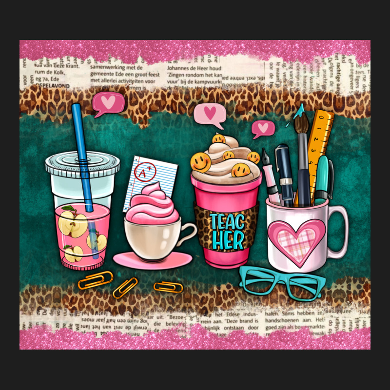 Teacher Coffee Cups Classic Tee by AdoDesignShop | Teevron