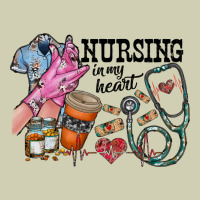 Nursing In My Heart Heavy Core Tee | Teevron