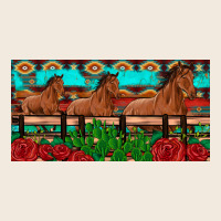 Horses Roses Ann Cactuses License Plate Zipper Hoodie | Teevron
