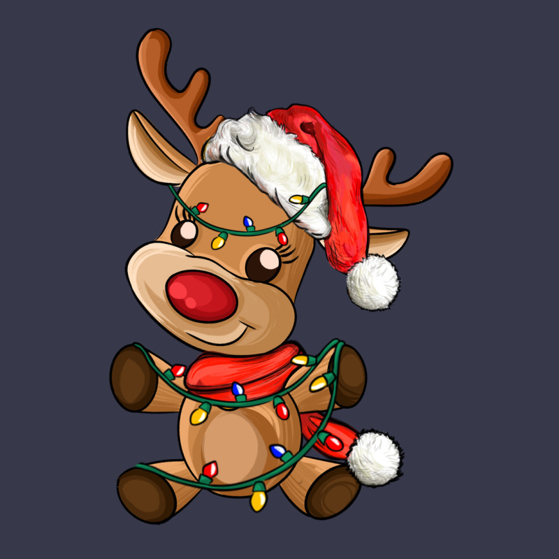 Baby Christmas Reindeer Long Sleeve Tee by AdoDesignShop | Teevron