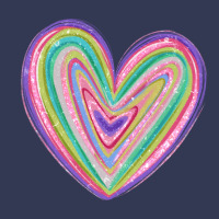 Valentine's Day Colorful Heart Heavyweight Hoodie | Teevron