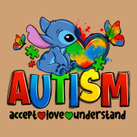 Autism Stitch Accept Love Understand Vintage Tee | Teevron