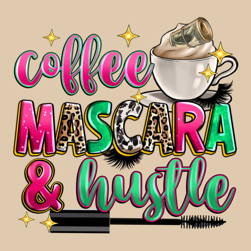 Coffee Mascara And Hustle Heavyweight Sweatshirt by Zillion Design Studio | Teevron
