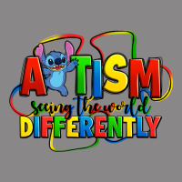 Autism Stitch Seeing The World Differently Vintage Tee | Teevron