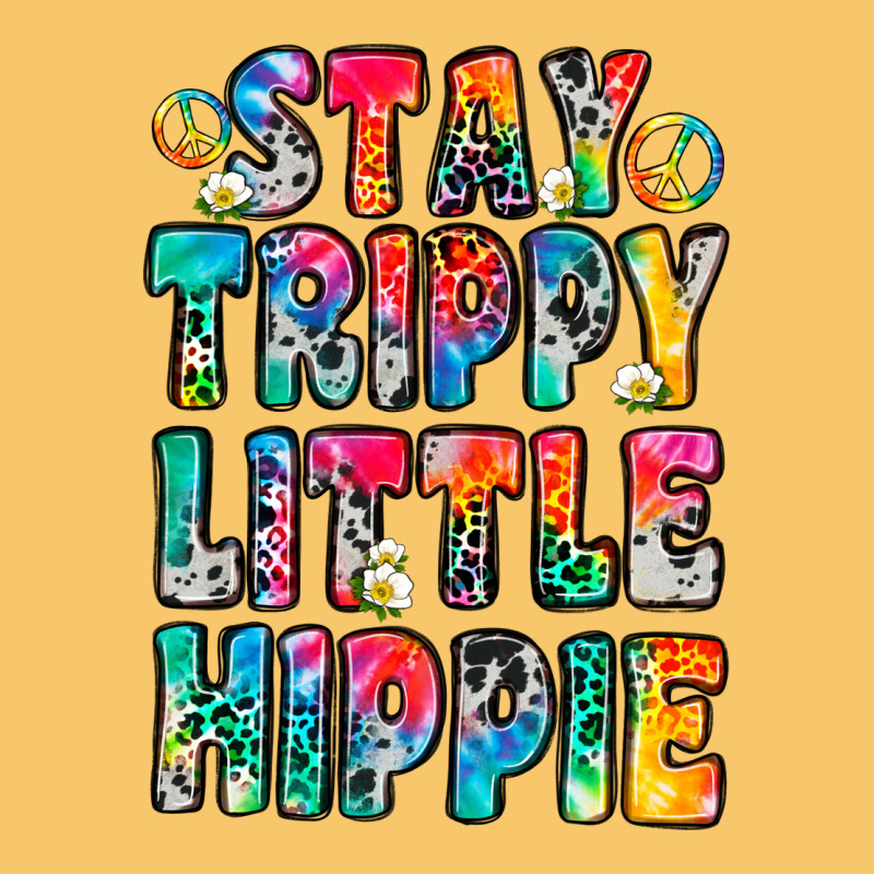 Stay Trippy Little Hippie Vintage Hoodie by Zillion Design Studio | Teevron