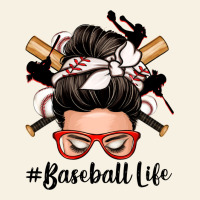 Baseball Life Messy Bun Vintage Tee | Teevron
