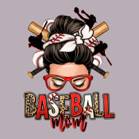 Baseball Mom Messy Bun Vintage Tee | Teevron