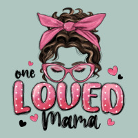 One Loved Mama Messy Bun Premium Sweatshirt | Teevron