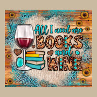 All I Need Are Books And Wine Long Sleeve Tee | Teevron