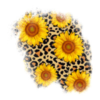 leopard sunflower patch | Teevron