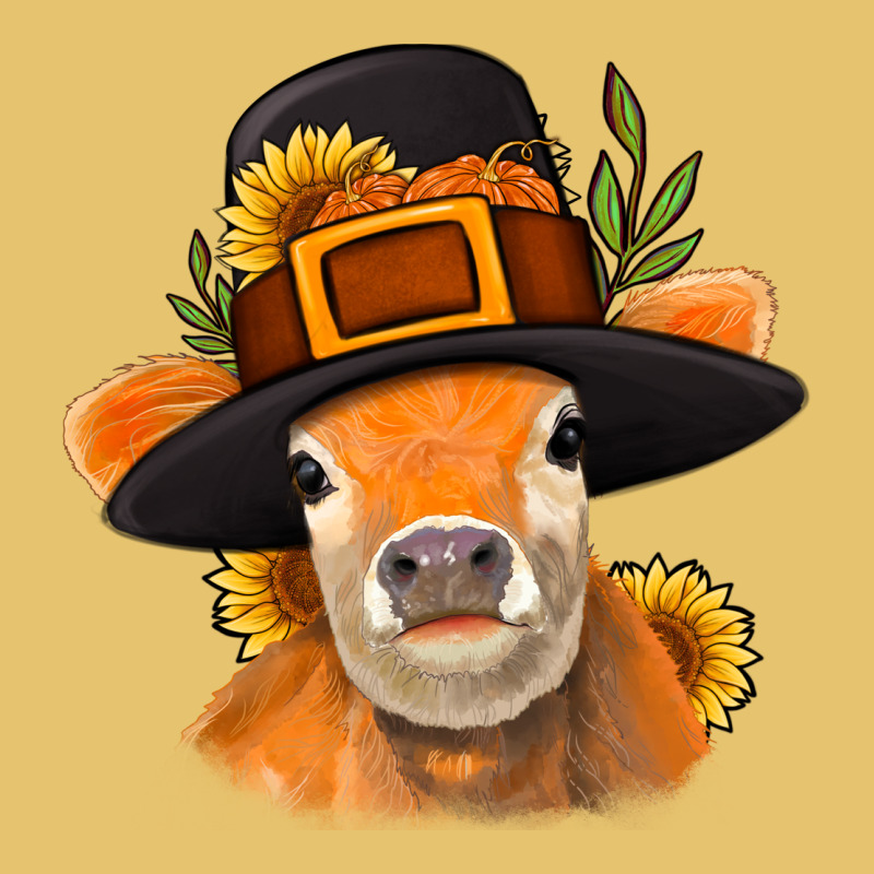 Thanksgiving Cow Premium Sweatshirt by NancyCooperArtShop | Teevron