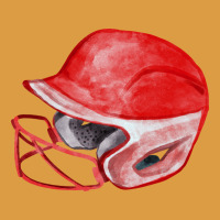 Red Softball Helmet Fa Element Urban Heavy Tee | Teevron