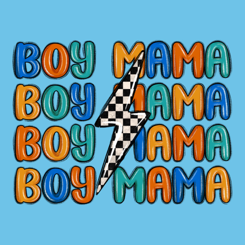 Boy Mama Lightning Bolt Premium Sweatshirt by MaliasSmallBusiness | Teevron
