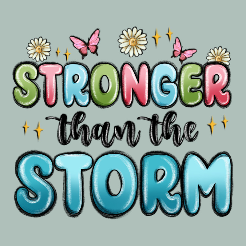 Stronger Than The Storm Heavyweight Hoodie by MaliasSmallBusiness | Teevron