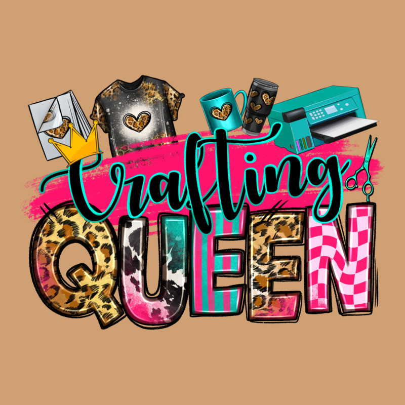 Crafting Queen Vintage Tee by Zillion Design Studio | Teevron