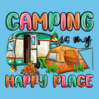 Camping Is My Happy Place Premium Sweatshirt | Teevron