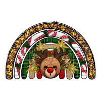 reindeer rainbow christmas | Teevron