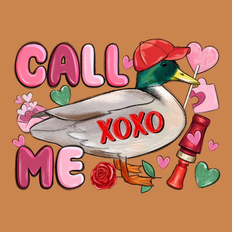 Call Me Valentine Mallard Duck Heavyweight Hoodie by MaliasSmallBusiness | Teevron