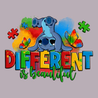 Different Is Beautiful Autism Stitch Vintage Tee | Teevron