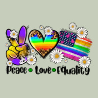 Peace Love  Equality Ladies Tee | Teevron