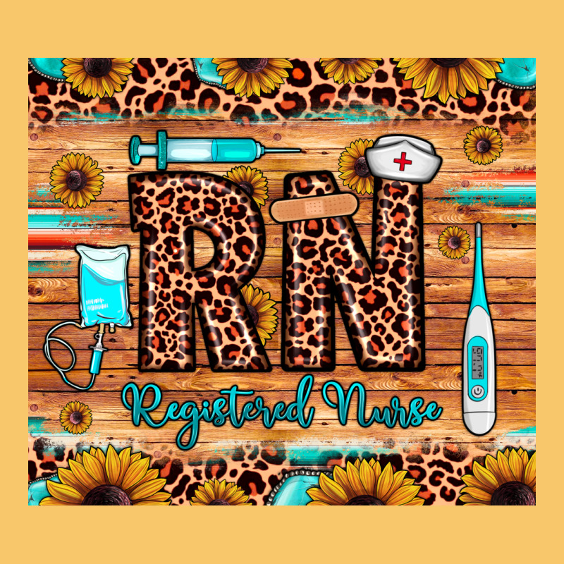 Rn Registered Nurse Vintage Hoodie by JahusDesignShop | Teevron