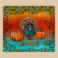 Thankful With Turkey And Pumpkins Heavyweight Sweatshirt | Teevron