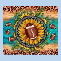 Football Leopard Turquoise Sunflower Classic Tee | Teevron
