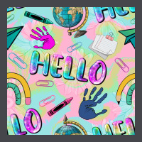 Hello Kindergarten Seamless Pattern Classic Tee | Teevron