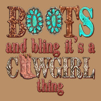 Boots And Bling Its A Cowgirl Thing Vintage Hoodie | Teevron