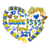 down syndrome awareness heart | Teevron