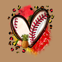 Fruits And Baseball Heart Vintage Hoodie | Teevron
