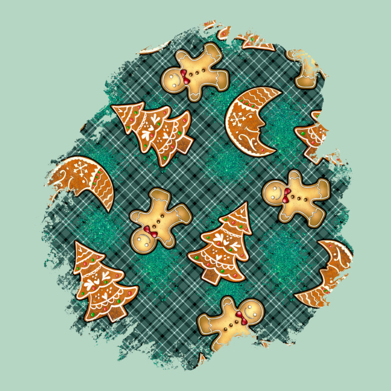 Christmas Gingerbread Cookies Patch Classic Tee by BundleAndBundleShop | Teevron