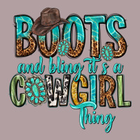 Boots And Bling Its A Cowgirl Thing Vintage Hoodie | Teevron