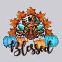Thanksgiving Turkey Pumpkin Blessed Heavyweight Sweatshirt | Teevron