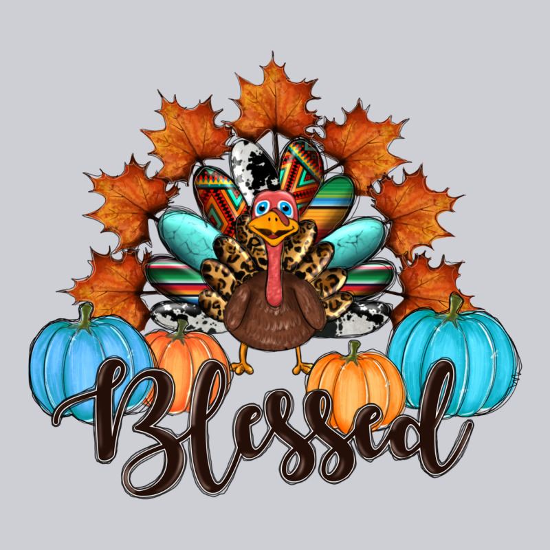 Thanksgiving Turkey Pumpkin Blessed Heavyweight Sweatshirt by RanaPortraitStore | Teevron
