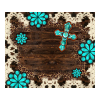 gemstone cross mousepad | Teevron