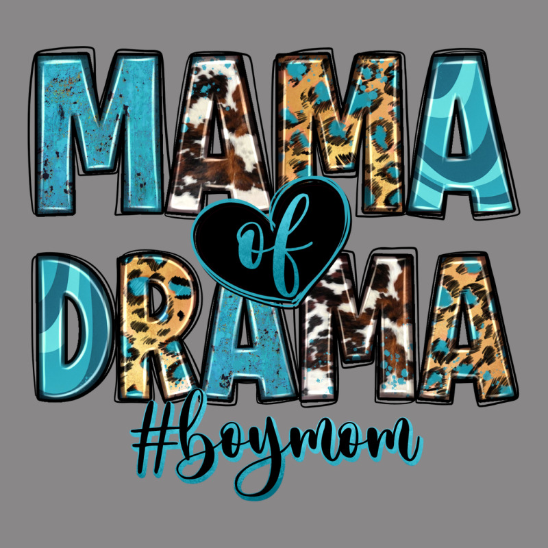 Mama Of Drama Boy Mom Vintage Tee by Zillion Design Studio | Teevron