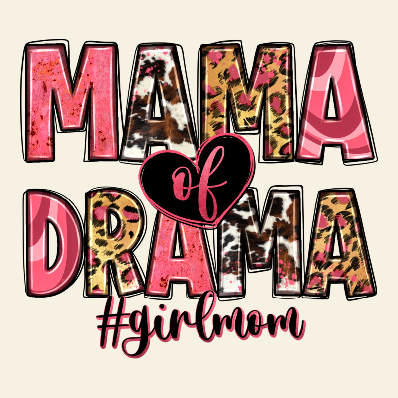 Mama Of Drama Girl Mom Vintage Tee by Zillion Design Studio | Teevron