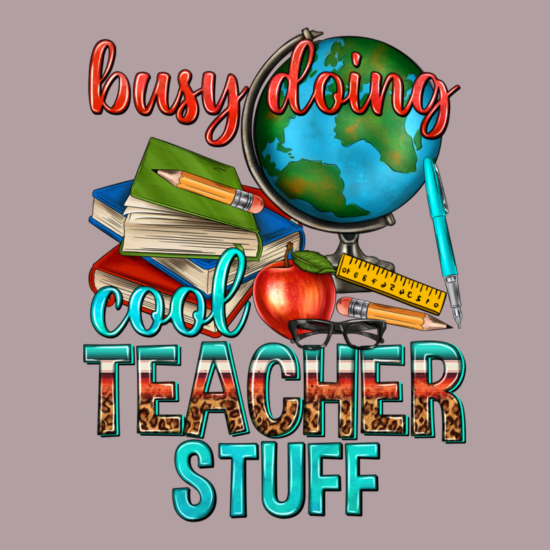 Busy Doing Cool Teacher Stuff Vintage Hoodie by texasbilliewilder | Teevron