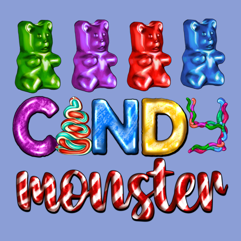 Candy Monster With Jelly Bear Long Sleeve Tee by AdoDesignShop | Teevron