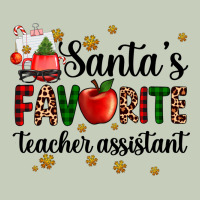 Santa's Favorite Teacher Assistant Ladies Tee | Teevron