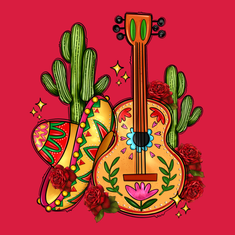 Mexican Guitar Premium Hoodie by LillyAllenDesigns | Teevron