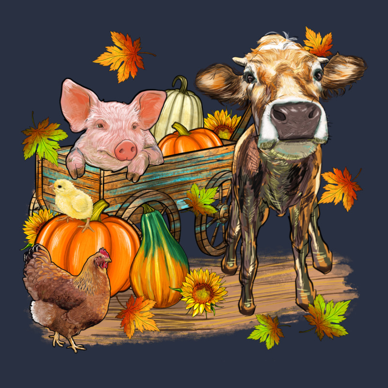 Fall Farm Animals Heavyweight Sweatshirt by Zillion Design Studio | Teevron