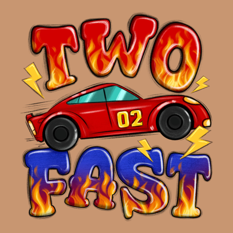 Two Fast Boys Birthday Racing Car Heavyweight Hoodie by MaliasSmallBusiness | Teevron