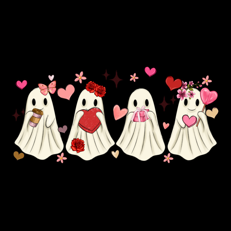 Valentines Day Ghost Premium Sweatshirt by MaliasSmallBusiness | Teevron